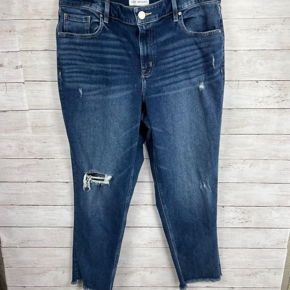 Lane Bryant Distressed Jean